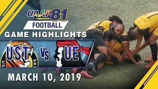 UAAP 81 MF: UST vs. UE | Game Highlights | March 10, 2019