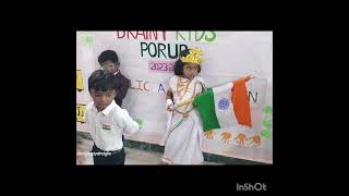 #brainykids #porur #preschool #fancydresscompetition #republicday