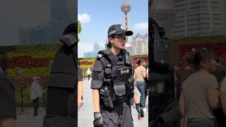 上海美人特警顏值天花板漂亮有真功夫 #上海 #迷彩 #為人民服務 #特警小姐姐 #正能量