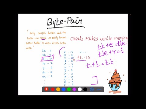 ML: Byte-Pair Encoding (Tokenization in NLP)
