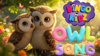 The owl song 🦉| Kids Songs and Nursery Rhymes | Bingo Kidz