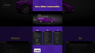 Hero slider #coding #code #css #html #javascript #webproject #webdesign #viralvideo #shorts #yt