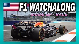 🔴 F1 Watchalong - MIAMI GP - RACE - with Commentary & Live Timings