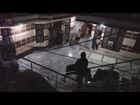 #Bull #Bullsfight Fight between two bulls at someone house #MixtureofStuffs