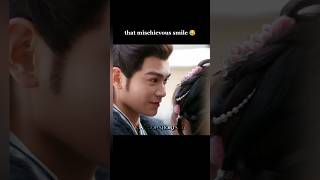 That mischievous smile 😂❣️ Melody of golden age #shorts #cdrama #ancydeng #dingyuxi