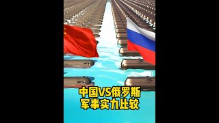 中国和俄罗斯军事实力比较 #军事科普 #数据可视化 #涨知识