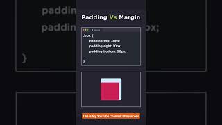 🔥What’s the Difference  CSS Padding & Margin