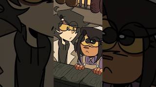 [oc] average rye and stone interaction #oc #ramshackle #ocxcanon #art #animation #silly #wholesome