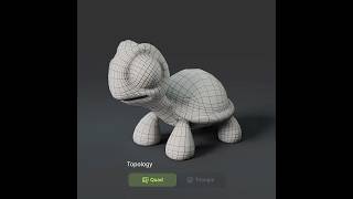 Good Topology Shouldn’t Take Hours—Let AI Make It Easy! #ai3d#3dmodel