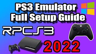 RPCS3 Xbox Controller Full Setup Guide On Windows 2022 | PS3 Emulator | Controller Setup