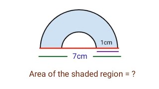Geometry | Find the area of shaded region | Olympiad Problem | Geometry Olympiad Problem