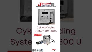 Cyklop Coding Machine CM 800U #shorts #ytshorts #cyklop #videojet #batchprinting #CM750 #industrial