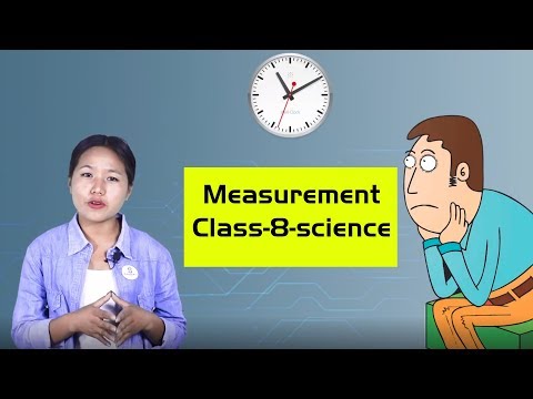Measurement,  class-8,  Science
