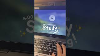 ASMR Study With Me | Morning Study Vlog 📖✨ #aesthetic #study #studyvlog #studyinspiration