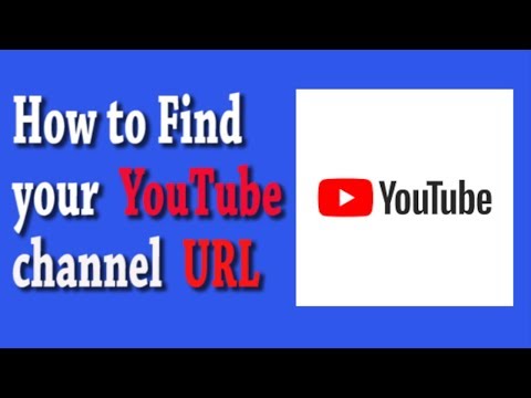 How To Find /Link and Copy your YouTube Channel URL (2020)