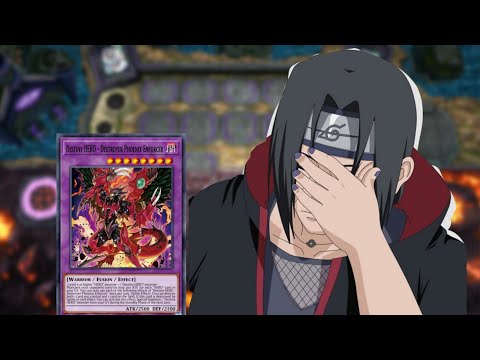Yu-gi-oh master duel: dude made a long combo and then dip out