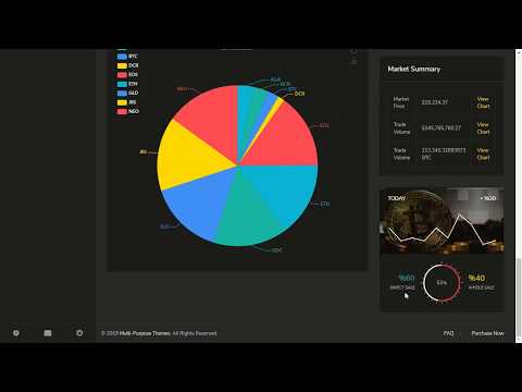 Crypto Bootstrap Admin Dashboard 2