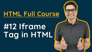 Learn Web Development - How to use Iframe tag in HTML? What is Iframe?