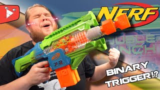 The NERF ELITE 2.0 DOUBLE PUNCH is the BEST EVER.