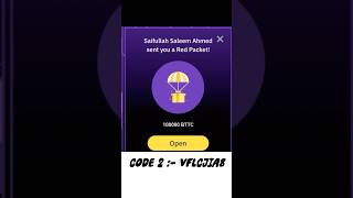 Red Packet Code In Binance Today 2025