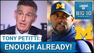 STUNNING IRONY?  Tony Petitti DEFENDS Michigan in LETTER to NCAA Requesting NO FURTHER PUNISHMENT!