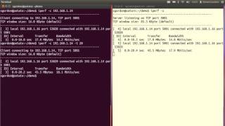 Measure Application Throughput Using iperf