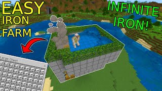 Easy Iron Farm For Minecraft 1.19 (bedrock/java/mcpe/ps4/xbox)