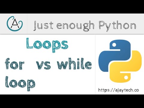 python - for vs while loop challenges | just enough Python
