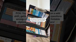this foldable clipboard makes organizing patient info quick & easy 🫶🏼 link in comments!