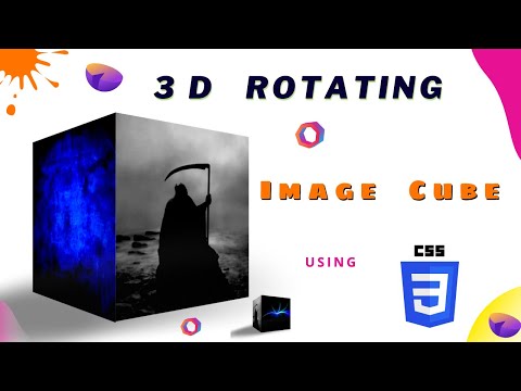 Rotating Images Using CSS 3D Cube Animation | THE WEBFIX