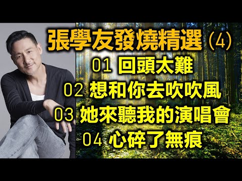 張學友發燒精選 (4)（内附歌詞）01 回頭太難  02 想和你去吹吹風  03 她來聽我的演唱會  04 心碎了無痕（DSD 超高音質）