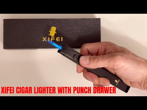 Review | XIFEI Cigar Lighter with Punch Draw Enhancer