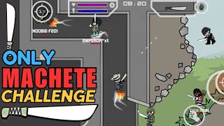 I Played A New Challenge In High Tower Map || MINI MILITIA Gameplay