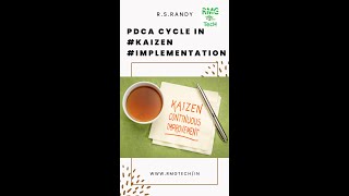 PDCA cycle in #Kaizen #implementation