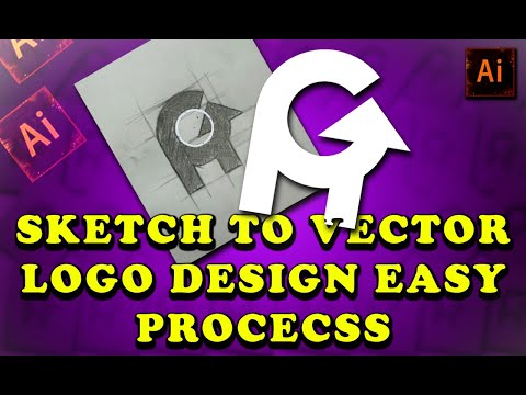 How to Design a Logo from Sketch: A Step-by-Step Guide | Adobe Illustrator Tutorial