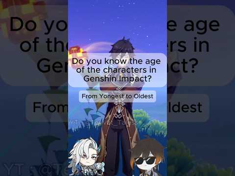 WHY CHARACTERS IN GENSHIN IMPACT HAVE A LONG LIFETIME【GENSHIN IMPACT】 #genshinimpact#hoyoverse