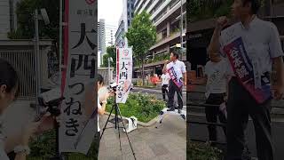 参議院選挙2025 広島選挙区 谷本誠一 無所属連合 福山駅前