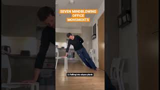 Seven chair stretches and movements