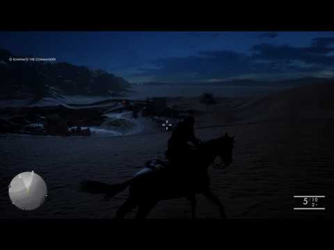 Battlefield 1 Campaign Night Gameplay Desert