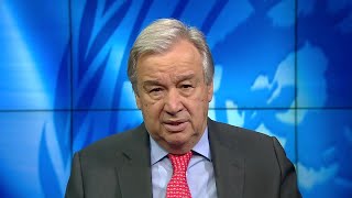 安东尼奥·古特雷斯（联合国秘书长）2021年世界海洋日视频致辞