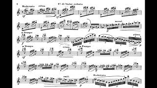 Paul Bonneau - Caprice en Forme de Valse for Alto Saxophone (1950) [Score-Video]