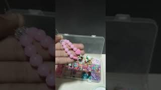 Untitlemy theam is  white 🤍 ann pink 🩷 #kpop #alfiyakhan #bracelet