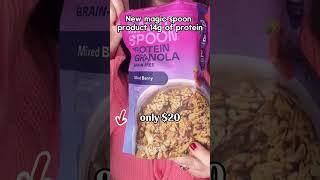 Save 30% with Code MAGIJAN30 #magicspoon #cereal #granola #lowsugar