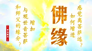 【感觉离菩萨远？如何增进佛缘？增加与观世音菩萨和师父的缘分？】常见疑问 || 卢台长 · 节目问答 · 白话佛法
