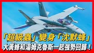 【F/A-18大黃蜂】「超級蟲」變身「沈默蜂」，和湯姆克魯斯一起強勢回歸！