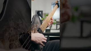 Heavy Baritone Riff! #metal #newriff #guitarplaying #guitarriff #guitarist #metalcore #guitarriffs