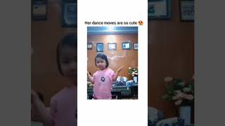 her dance moves are so cute 😭😘💗❤ #funny #cutebaby #love