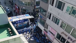 [LIVE]더불어민주당 이재명 대선 후보 강원도 윈주 유세