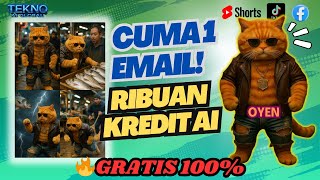 ‼️Trik Gila Ribuan Kredit Kling AI & ChatGPT Cuma Modal 1 Email – GRATIS 100%!