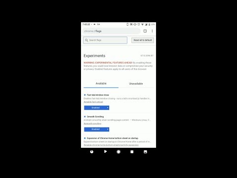 How to make Android Chrome look Modern